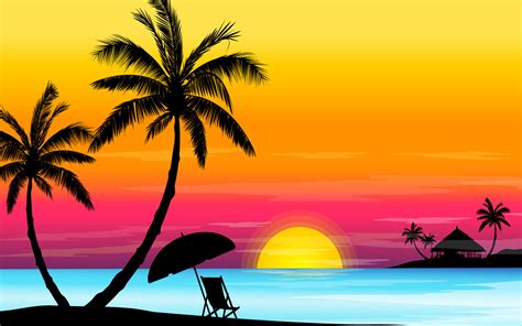 🔥 48 Animated Beach Scene Desktop Wallpaper Wallpapersafari