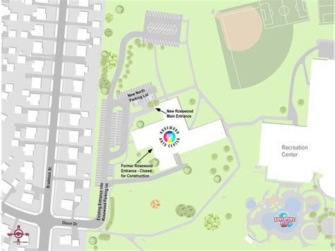 Rosewood New Entrance Site Map - Play Kettering