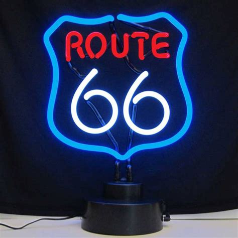 Today we collected some amazing vintage style business cards for your inspiration. Neonetics Business Signs Route 66 Neon Sign Sculpture