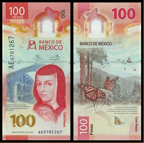 Billete Mexicano De Pesos Es Considerado Uno De Los M S Hermosos