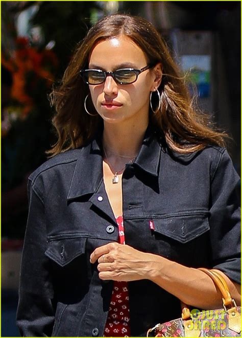 Full Sized Photo Of Irina Shayk Shows Off Her Toned Legs While Out In