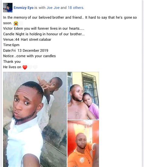 Friends Mourn Young Man Hacked To Death By Alleged Cultists In Calabar