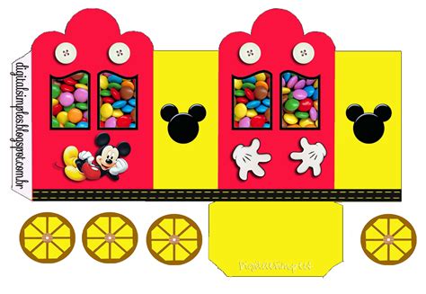 Oh My Fiesta In English Mickey In Yellow And Red Princess Carriage