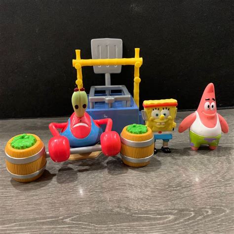 Spongebob Patrick Toy Figure Playpack The Sponge That Could Fly