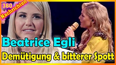 Bittere Dem Tigung Und Spott F R Beatrice Egli Youtube