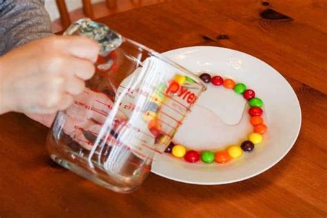 Super Cool Science Project With Skittles For Kids Of All Ages