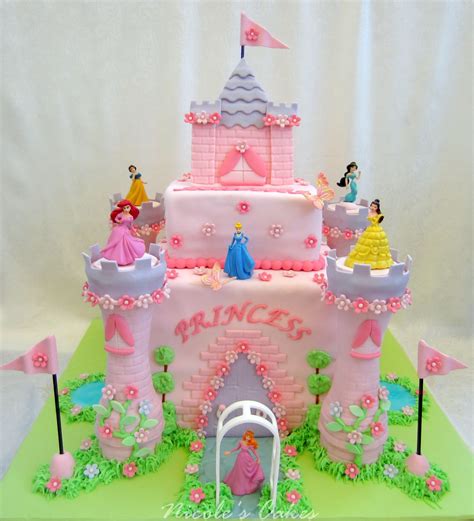 On Birthday Cakes Princess Castle Cake