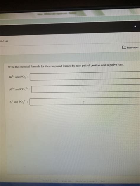 Determine The Formula Unit For The Compound Formed Wh Solvedlib