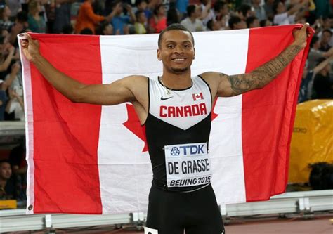 Canadian Sprinter Andre De Grasse Has His Eyes On A Medal At Rio Olympics National Globalnews Ca