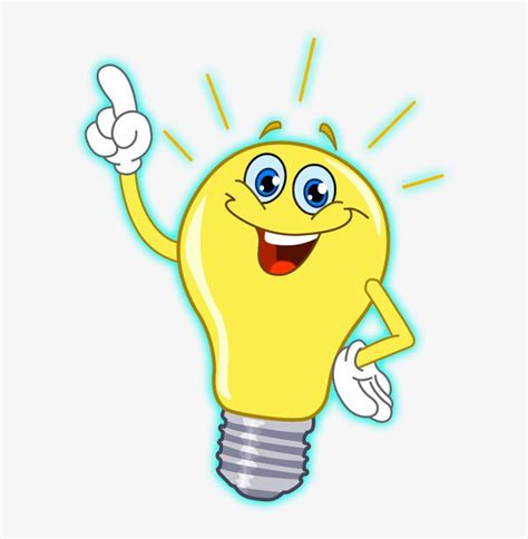 Clipart Resolution 720905 Light Bulb Cartoon Transparent Transparent