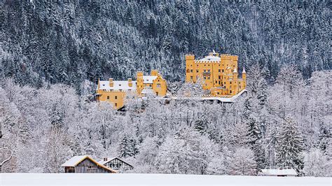 Hohenschwangau Castle In Winter 1 Photograph By Henk Meijer Photography