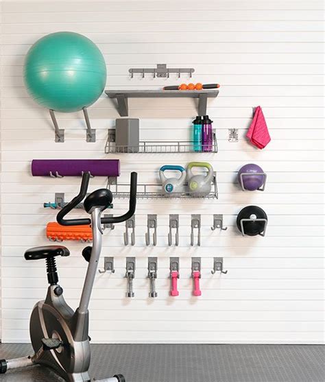 Premium Fitness Bundle Home Gym Storage Storewall Garage Storage