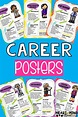 Career Exploration Posters for Elementary Career Education | Career ...