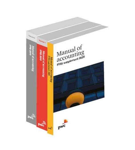 Pwc Manual Of Accounting 2020 2 Volumes Supplement