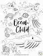 Free Printable Ocean Activity Pages for Preschoolers and Kindergarten ...