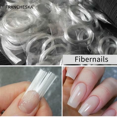 2019 Fibernails Acrylic Tips Fiberglass Nail Quick Extension Form Fiber
