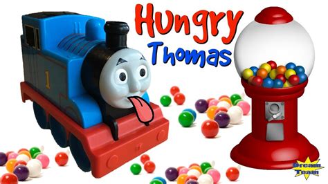 Hungry Thomas And Friends Thomas The Train Funny Eats Colored Gumballs