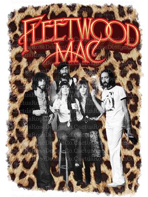 Fleetwood Mac Leopard Sublimation Transfer - Cactus Rose Design Co