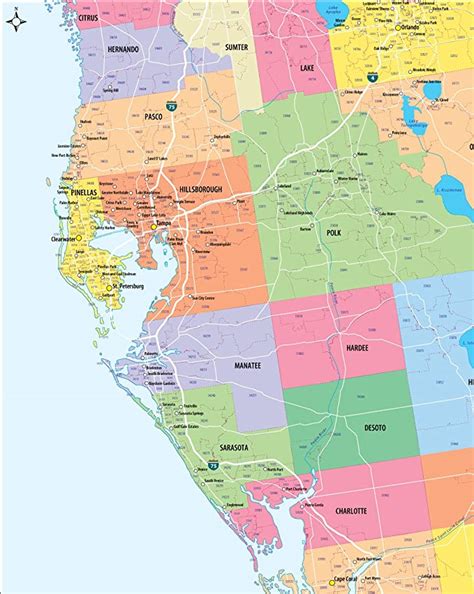 Sarasota County Zip Code Map States Map Of The Us