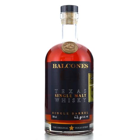 Balcones 2016 Single Barrel 10011 Master Of Malt Whisky Auctioneer