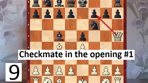 Checkmate In The Opening 1 The Scholars Mate Youtube