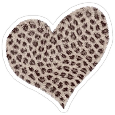 "Heart Small Cheetah Print Girly Shirt, Print, Poster, iPhone Case png image