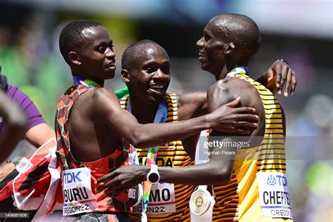 Gold Medalist Joshua Cheptegei Of Team Uganda Silver Medalist News