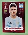Figurita Mundial 2022 Lautaro Martinez | Mebuscar Argentina