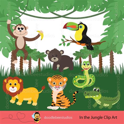 Free Jungle Animal Clipart Download Free Jungle Animal Clipart Png