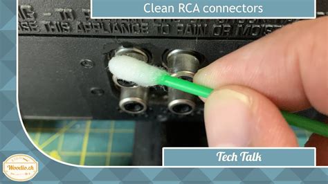 Clean Rca Connectors Youtube