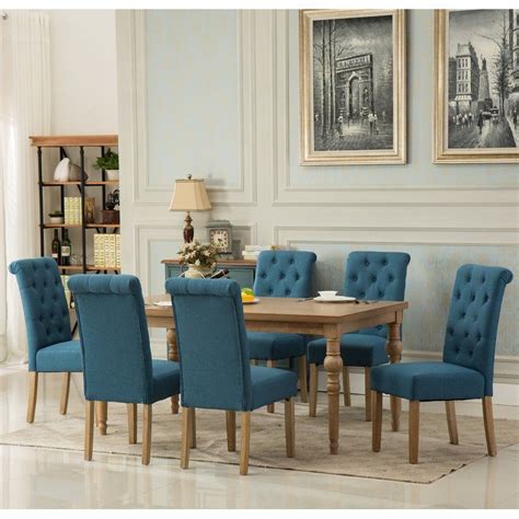 Atticus 7 Piece Solid Wood Dining Set And Reviews Joss And Main Kitchen