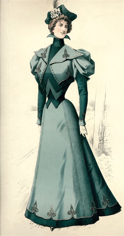 Clearly Vintage La Arte De La Mode From June 1897