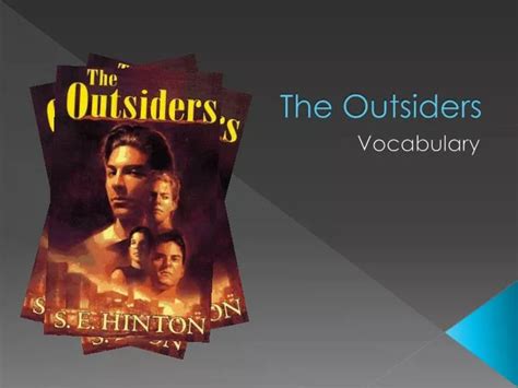 Ppt The Outsiders Powerpoint Presentation Free Download Id2637209