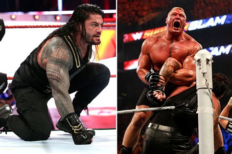 Roman Reigns Brock Lesnar Beef Not All About Wrestlemania