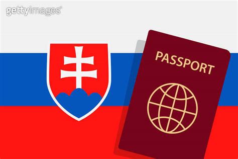 Slovakia Passport Slovakia Flag Background Vector Illustration 이미지 1718973654 게티이미지뱅크