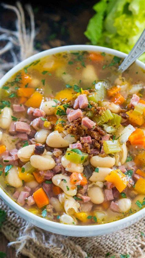 Pressure cook + air fry all in one pot; 15 Best Instant Pot Soup Recipes | Ham and bean soup ...