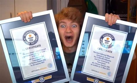 Who Has The Most Minecraft World Records World Guinnes