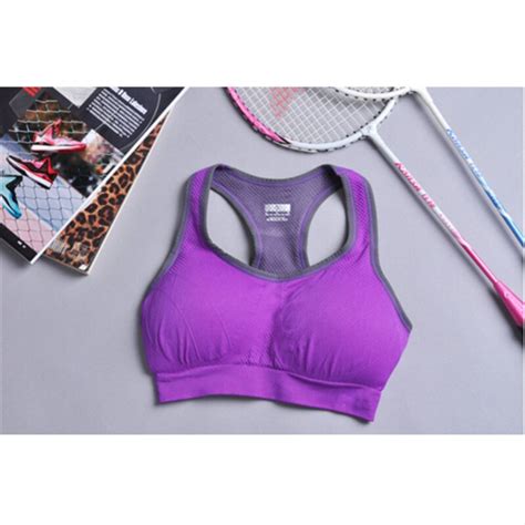 New Cotton Sports Bra Y Line Straps Skinny Sexy Quick Drying Bras Push Up Padded Professional