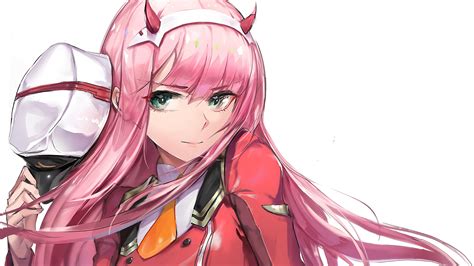 Download Zero Two Darling In The Franxx Anime Darling In The Franxx