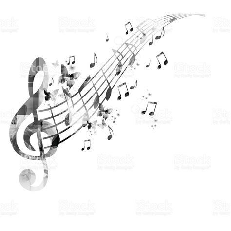 Music Notes Background Tattoos De Notas Musicais Imagens De Notas