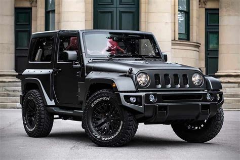 ¡bestial Jeep Wrangler Black Hawk Special Edition Por Chelsea Truck