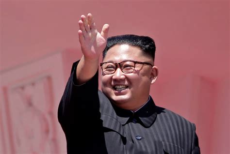 North Korean Leader Kim Jong Un Inspects Testing Of Unspecified New