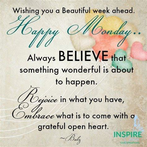 Happy Monday Inspirational Messages Wisdom Good Morning Quotes