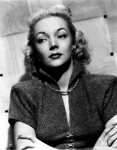 Mari Blanchard Lâge Dor Dhollywood Actrice Hollywood Classique