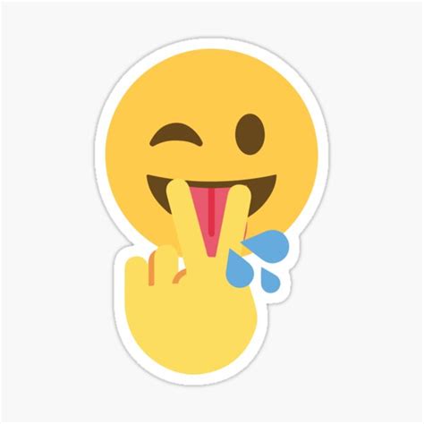 Funny Sexual Pics With Sayings Icon Emoji Eat Pussy Sticker By