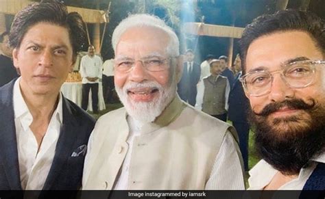Shah Rukh Khan And Other Celebs Share Pics From Prime Minister Narendra