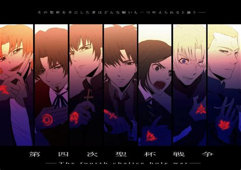 Anime Characters Collage Fate Series Fatezero Kariya Matou Kayneth El