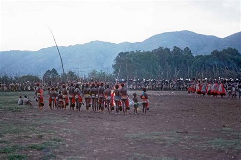 Young Princesses Incwala 1970 First Fruits Ceremony Swaziland