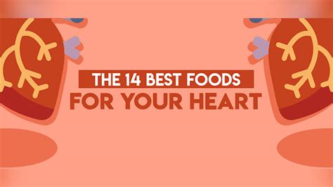 14 heart healthy foods that must be in your diet infographic
