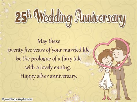 Hindi 25th Anniversary Wishes Silver Wedding Anniversary Quotes Th
